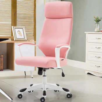 Дизайнерско Rose офис стол на колела за трапезария, хол на колела за медитация, офис кресла за кабинета на Cadeira Ergonomica Accent Furniture HDH