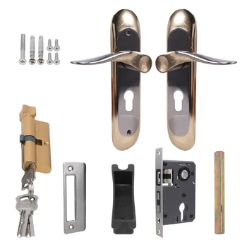 Врата копчето за дома с ключ за безопасност, ключ, определени от алуминиева сплав