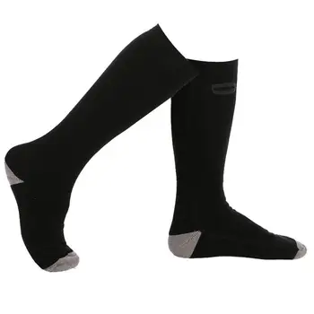 Усъвършенстване на електрическа топло за краката Електрически изолирана чорапи с топъл Много дебела, изолирана чорапи с подгряване За по-екстремни студеното време