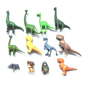Добър Динозавър тиранозавър рекс Rex Жираф МИНИ Аниме Кукла Фигурка Модел на Колекция от Играчки Детски Подаръчен Комплект Juguetes
