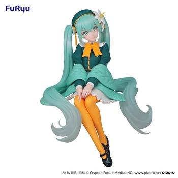 Предварителна продажба на Furyu Flower Fairy Hatsune Miku Noodle Stopper Колекция от аниме фигурки, играчки за момчета, Фигурки на кукли