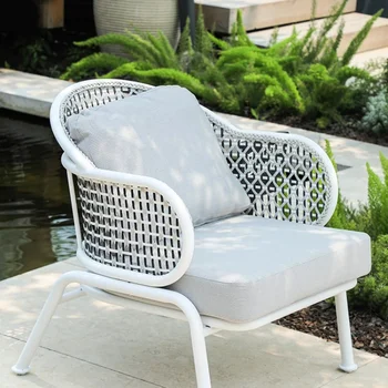 Балкон малка масичка и стол разтегателен фотьойл ротанговый стол комплект от три части открит вътрешен двор с градина сплетен от ратан маса и стол