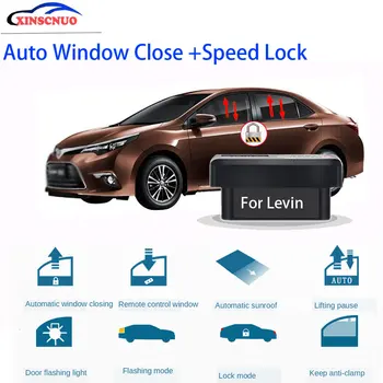 XINSCNUO Нов Интелигентен електронен прозорец лифт за Тойота Levin 2019 2020 Автоматично блокиране на скоростта на БДС и една врата по-близо прозорци