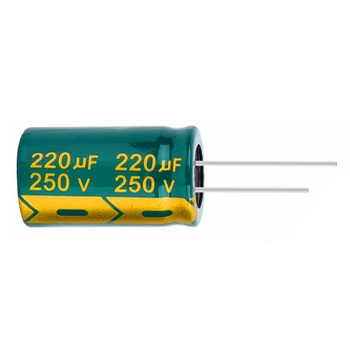 2 бр./много висока честота на низкоомный алуминиеви електролитни кондензатори 250 220 icf размер 18 *30 мм 220 ICF 20%