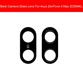 Задната Стъклен Капак на Обектива на Камера за Задно виждане За ASUS Zenfone 4 Max Pro SD430 Octa Core ZC554KL Резервни Части За Стъклени Лещи Основна Камера