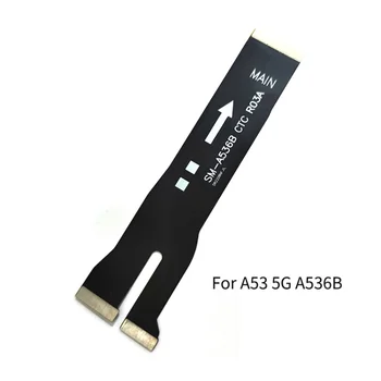 За Samsung Galaxy A33 а a53 A73 в а23 A03s Конектор на дънната платка USB с LCD дисплей Гъвкав кабел, Резервни части