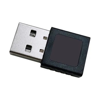 Модул, четец за пръстови отпечатъци Mini USB четец за пръстови отпечатъци, USB за Windows 10 11 Здравейте, биометрични ключ за безопасност