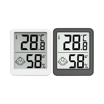 LCD дигитален термометър-влагомер Електронен измерител на температурата и влажността в помещението Сензор за метеорологичната станция