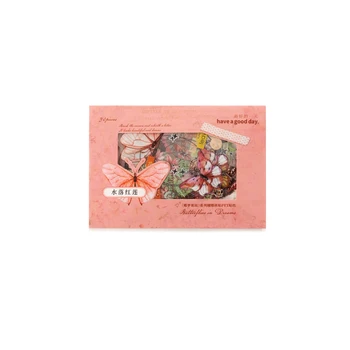 30 листа Етикети с пеперуди за scrapbooking материал за домашни любимци, колаж, Декоративно ръководство, Училищни опаковка 105 *98 мм
