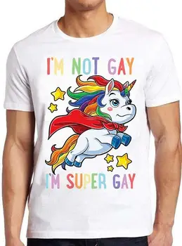 Подарък-мем с розови флага за ЛГБТ общността Unicorn Super Gay Pride LGBT.