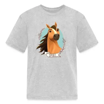 Spirit-детска тениска Wild Horse с дълъг ръкав