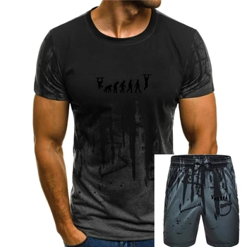 Мъжки t-shirt Evolution Of Calisthenics, Модна Тениска С кръгло деколте в стил Хип-Хоп, Лятна Памучен тениска Harajuku, Тениска С принтом Camisa, Градинска облекло