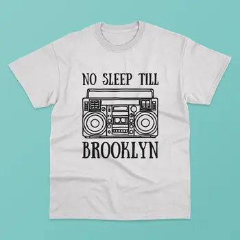 Класическа тениска No Sleep Till Brooklyn School в стар стил