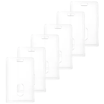 6 бр. прозрачен държач за карти, прозрачни ръкави, карти, малко по документ за самоличност, игри иконата, корица за персонала