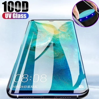 UV защитно фолио за екрана Vivo Nex 3 с течен извит полноклеевым закалено стъкло за Vivo Nex3 Nex 3 с прозрачно фолио