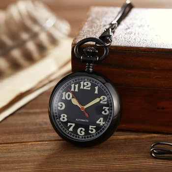 Светещи джобни часовници, медни механични часовници джобни Reloj, мъжки часовници с окачване на веригата в стил steampunk, мъжки часовник 2023