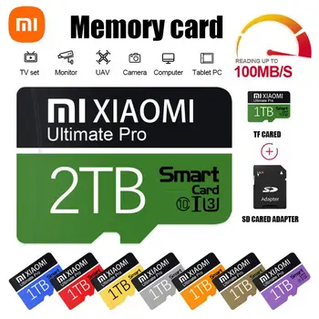Xiaomi 2 TB 1 TB Карта Памет 128 GB Micro SD TF Карта 512 GB Високоскоростен TF Карта cartao de memoria За Nintendo 3ds switch