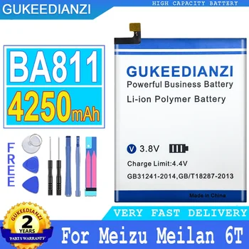 BA811 4250mAh Взаимозаменяеми Батерия за Мобилен Телефон с Голям Капацитет За Meizu Meilan 6T M6T M811Q Акумулаторни Батерии на Смартфони