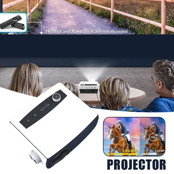 проектор със скорост 5g, Full Hd, 1080p проектор за домашно кино, системи за домашно кино, вътрешен проектор, умен дом, умна живот