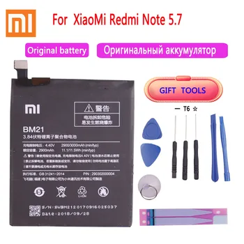 Xiaomi 100% чисто Нов оригинален взаимозаменяеми батерия BM21 2900mAh за XiaoMi Redmi Note 5.7 Redrice Автентична батерия на телефона