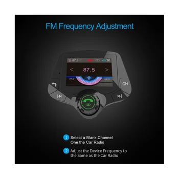 Автомобилен Bluetooth-аудиоприемник G24 с FM-предавател, автомобилен MP3 плейър, универсални автомобилни аксесоари