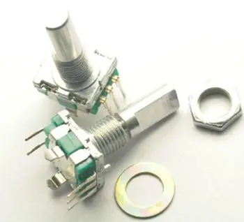 1 БР. Отточна тръба на шарнирна връзка энкодер с ключа EC11 Аудио цифров потенциометър дръжка 20 мм