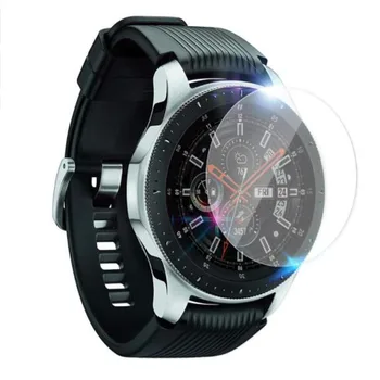 Закалено стъкло Прозрачно защитно фолио за Samsung Galaxy Watch 42 мм и 46 мм и Защитно покритие на екрана на дисплея Smartwatch