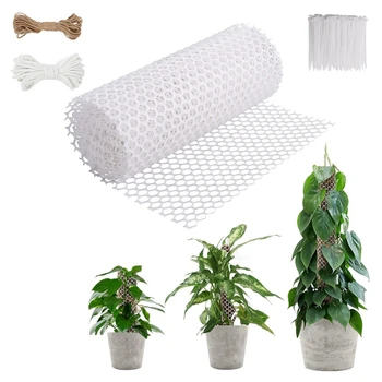 Набор от пластмасови стълбове за монстеры от мъх, домашно самополивающийся брой от мъх за растенията, Опора за монстеры, Растения на закрито