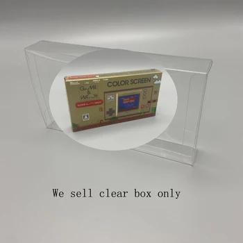 100шт Защитна кутия за ДОМАШНИ любимци за дисплея на за съхраняване на игрови конзоли Марио 35th Anniversary Game & Watch