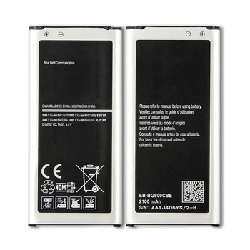 Батерия на мобилния Телефон EB-BG800BBE За Samsung Galaxy S5 Mini S5mini G800F G800H batteia 2100mAh с Код за проследяване