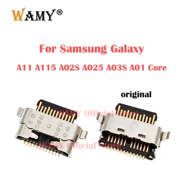 5-20 парчета USB Зарядно Устройство, Зарядно устройство за Зареждане на Портове и Конектори Жак За Samsung Galaxy A11 A115 A02S A025 A03S А01 Основната A013 C013 M11 M115 013