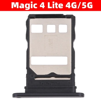 Тава за Sim-карти Honor Magic 4Lite 4G/5G Сим SD Притежателя на Картата Magic 4 Lite Слот За Sim-Карти SD Притежателя Тава резервни Части За смартфони