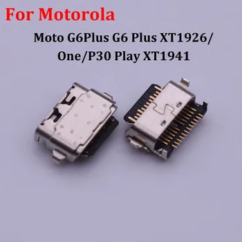 5-20 парчета Usb Зарядно Устройство, Зарядно устройство За Зареждане на Портове и Конектори Жак За Motorola Moto G6Plus G6 Plus XT1926/One/P30 Play XT1941