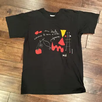 VTG 2000 Тениска с изображение на Жоан Миро Среден сюрреализъм експресионизъм 90-те години